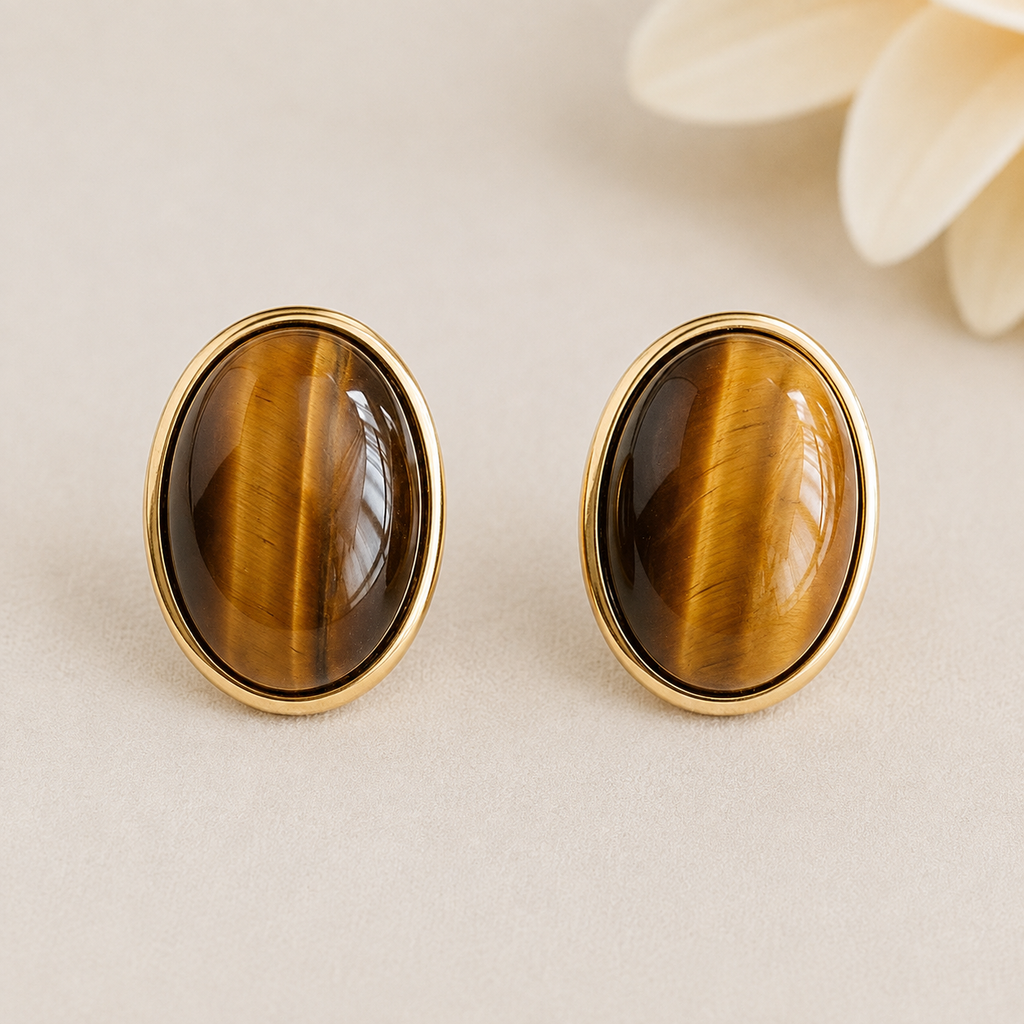 Signature Stone Earrings