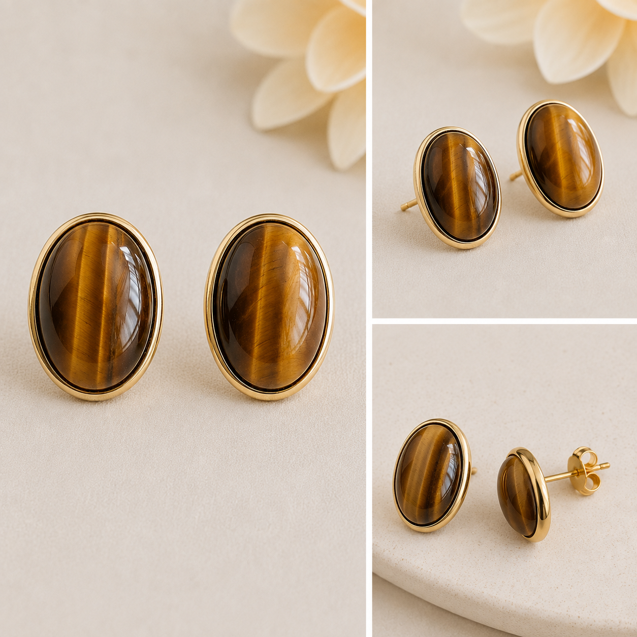 Signature Stone Earrings