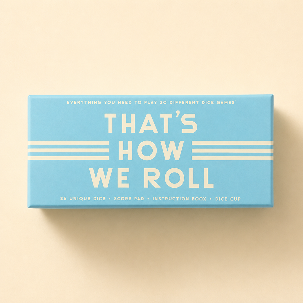 Brass Monkey That's How We Roll Dice Game Set
