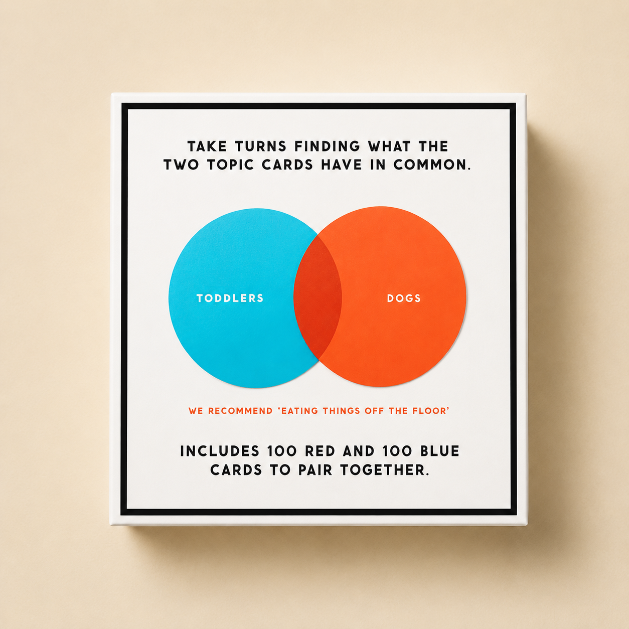 Brass Monkey I've Venn Thinking - Strategic Card Game