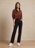 Maribel Checkered Button-Up