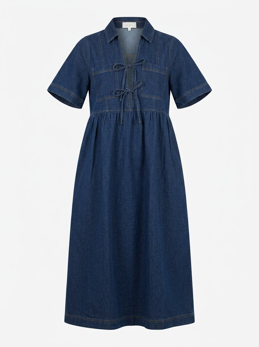 The Harper Denim Dress
